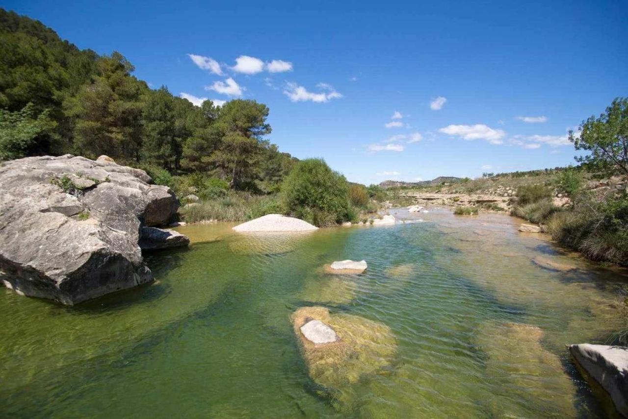 Casa Rural Lo Niu Caseras Bagian luar foto
