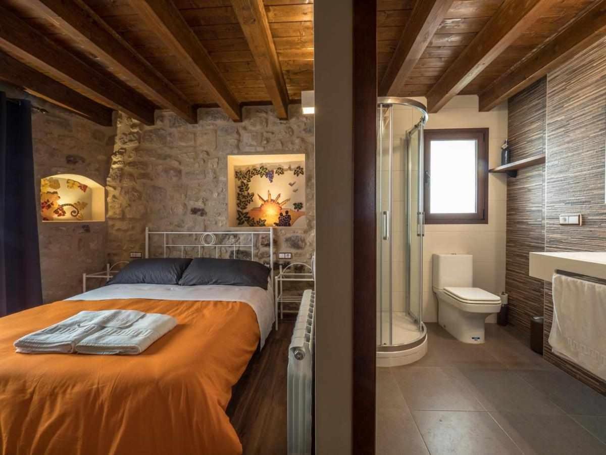 Casa Rural Lo Niu Caseras Bagian luar foto
